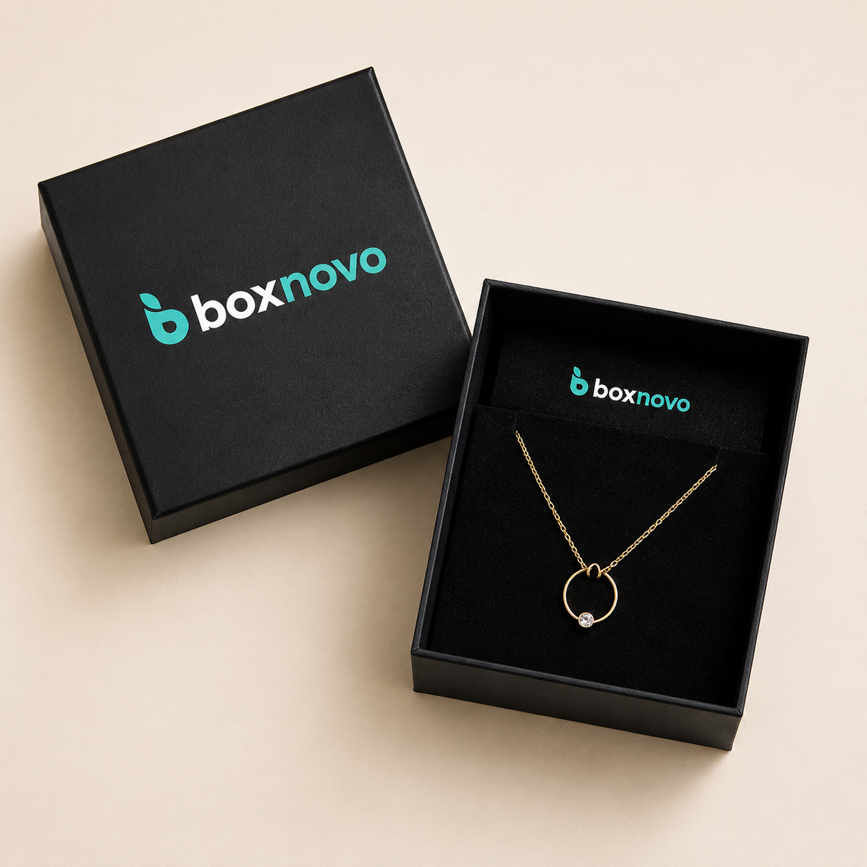 Black Jewelry Packaging Boxes for premium jewelry presentation