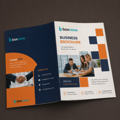 Booklet Printing by BoxNovo for professional marketing and business materials