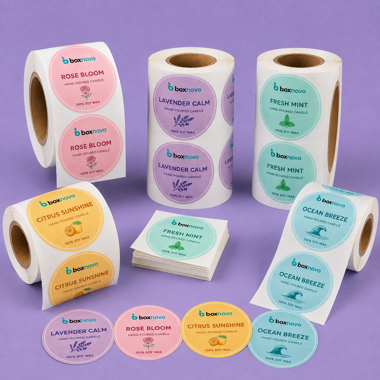 Branded Labels for custom product packaging