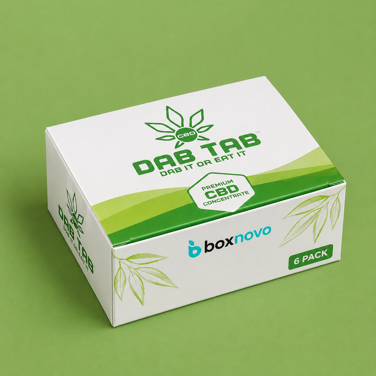 Cannabis Concentrate Boxes with custom printed branding
