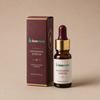 Custom 10ml Bottle Boxes for compact bottle packaging