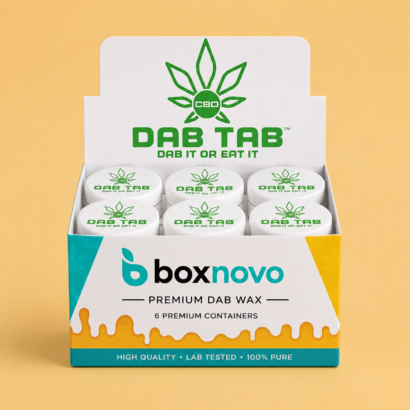 Custom Dab Wax Boxes for branded cannabis concentrate packaging