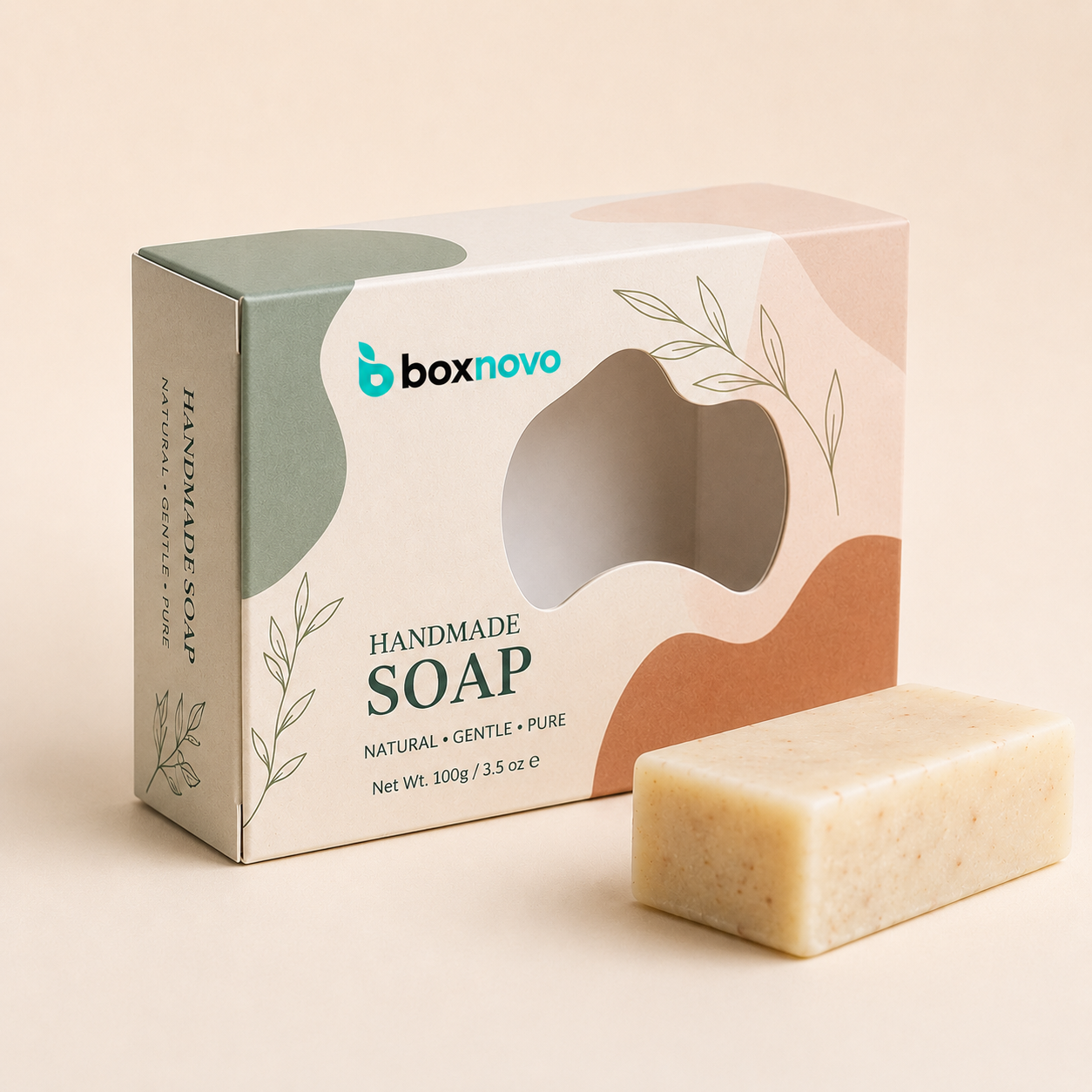 Custom Handmade Soap Boxes for artisan soap packaging