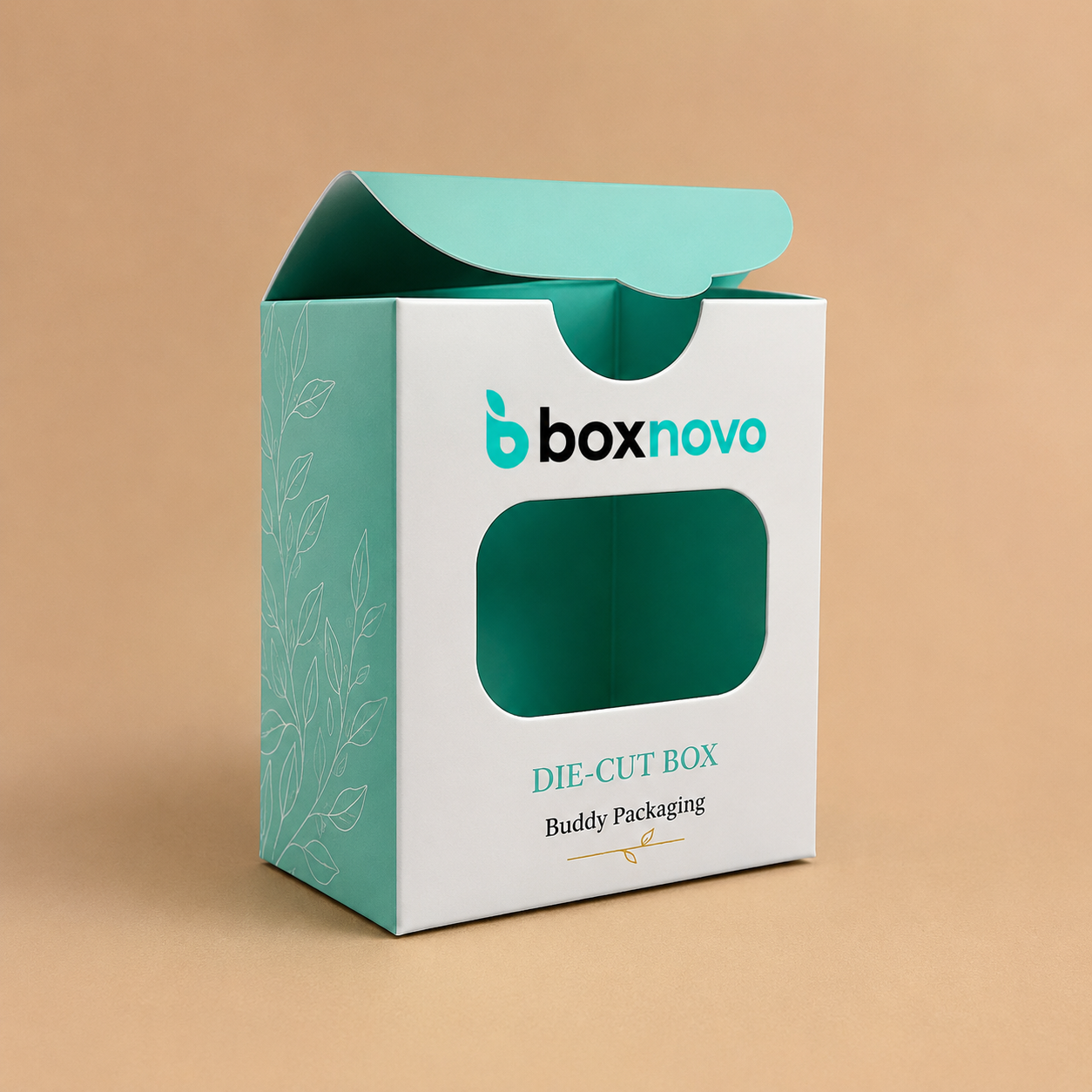 Custom shaped cardboard boxes with unique folding structures