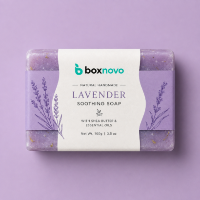 Custom Soap Bar Labels for branded handmade soap packaging