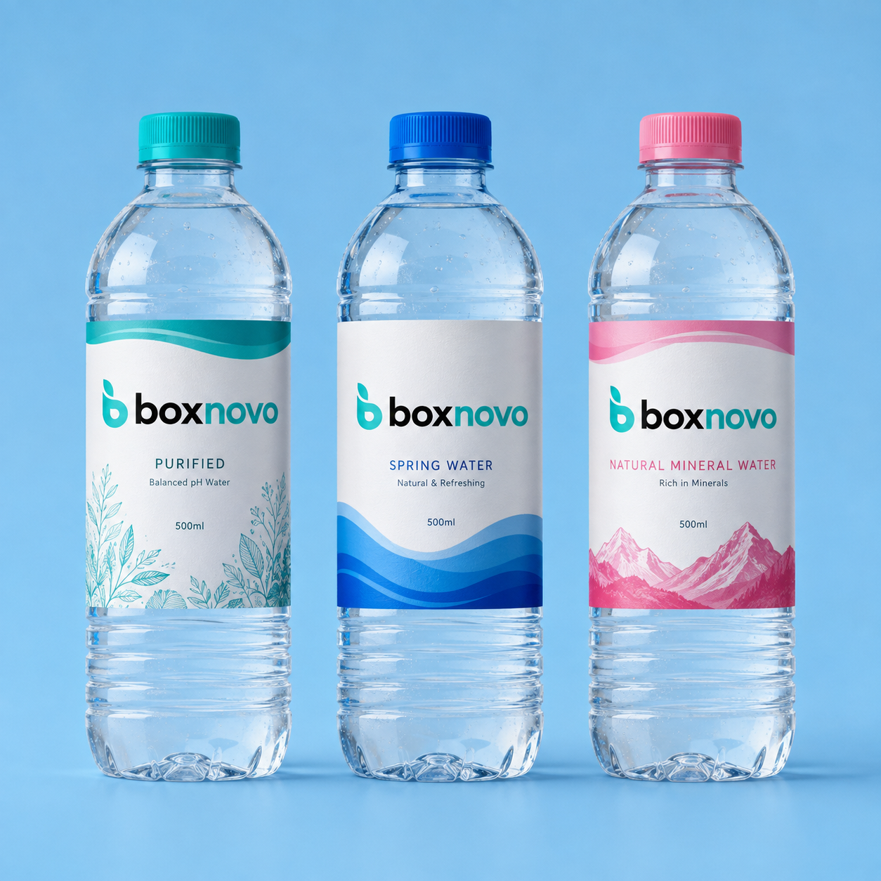 Branded Water Bottle Labels for events and businesses