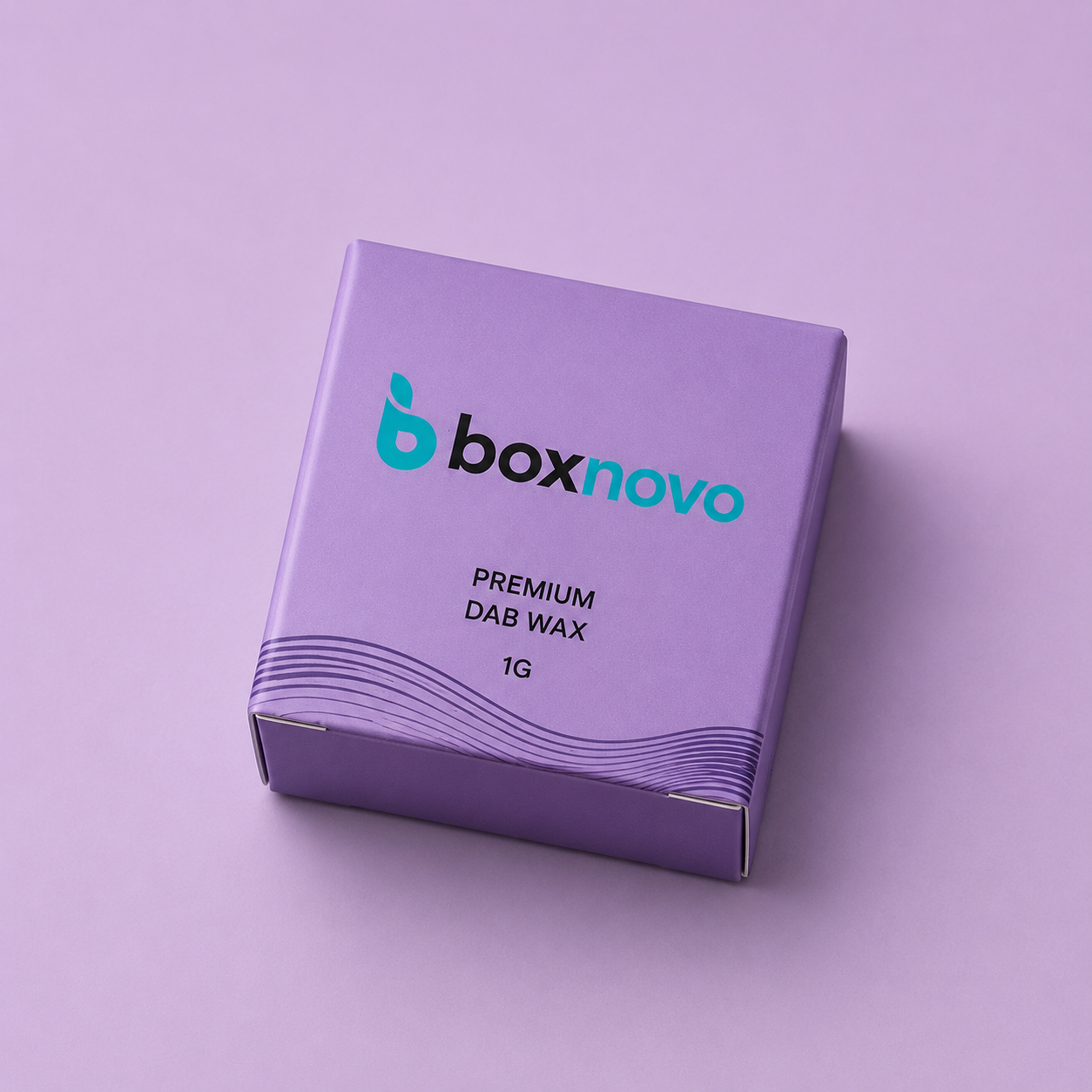 Dab Wax Retail Packaging with custom printed box design