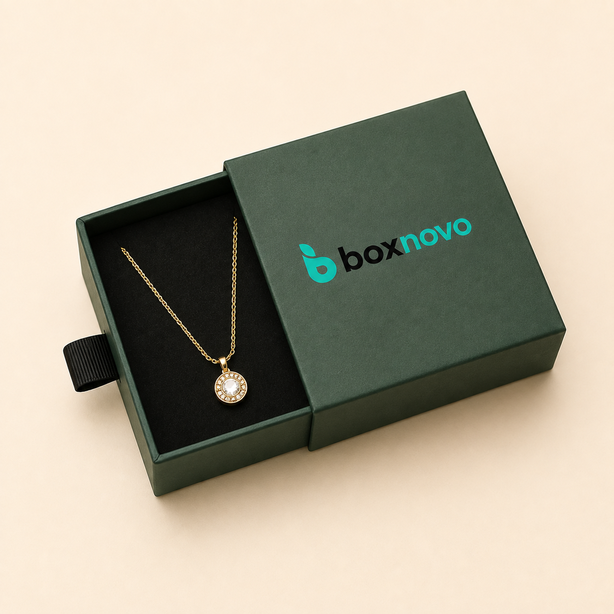 Luxury Necklace Boxes with premium interior presentation
