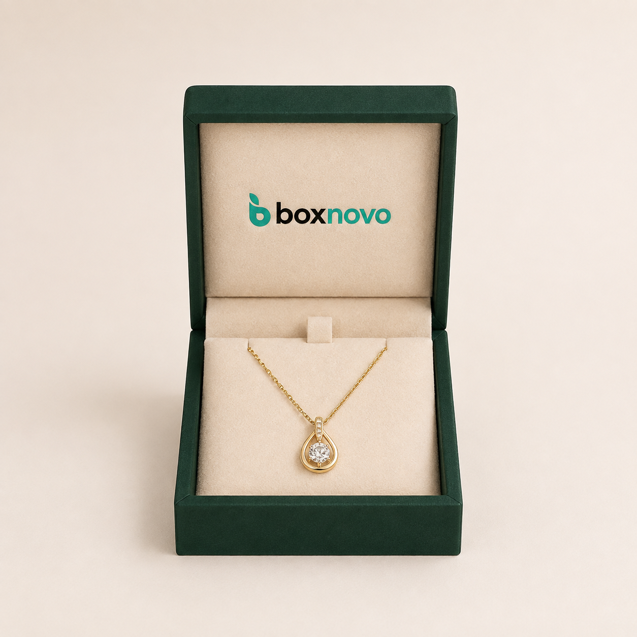 Pendant Presentation Boxes for branded jewelry collections