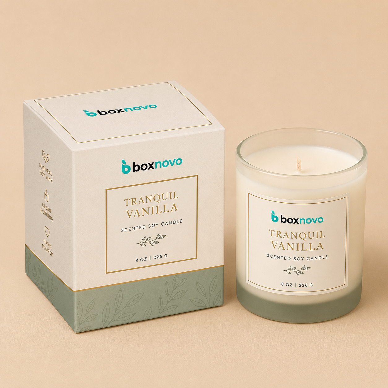 Premium Custom Candle Boxes for scented candle brands