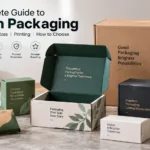 Custom packaging boxes in multiple formats for different product packaging needs