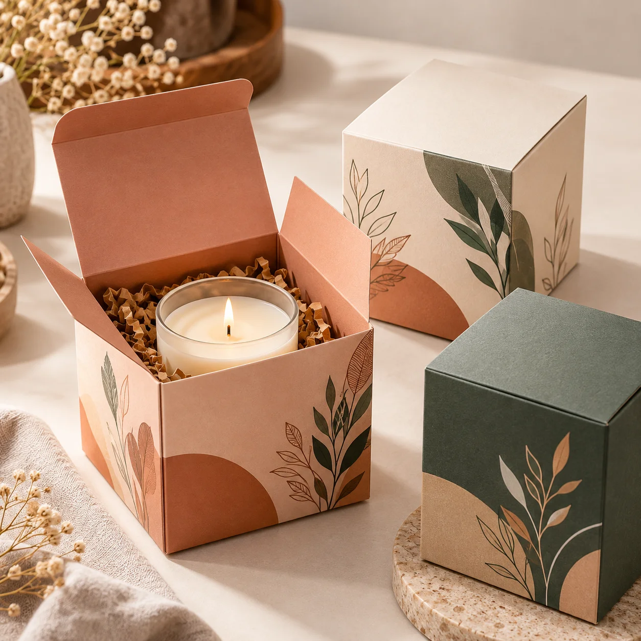 Custom Candle Boxes