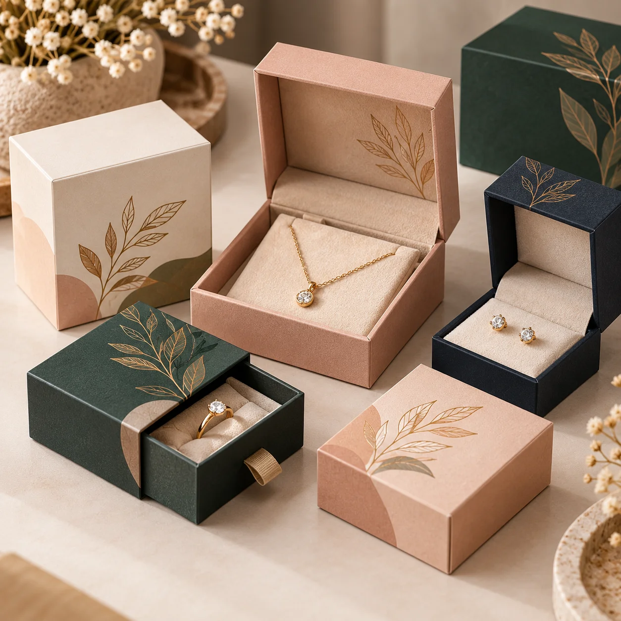 Custom Jewelry Boxes