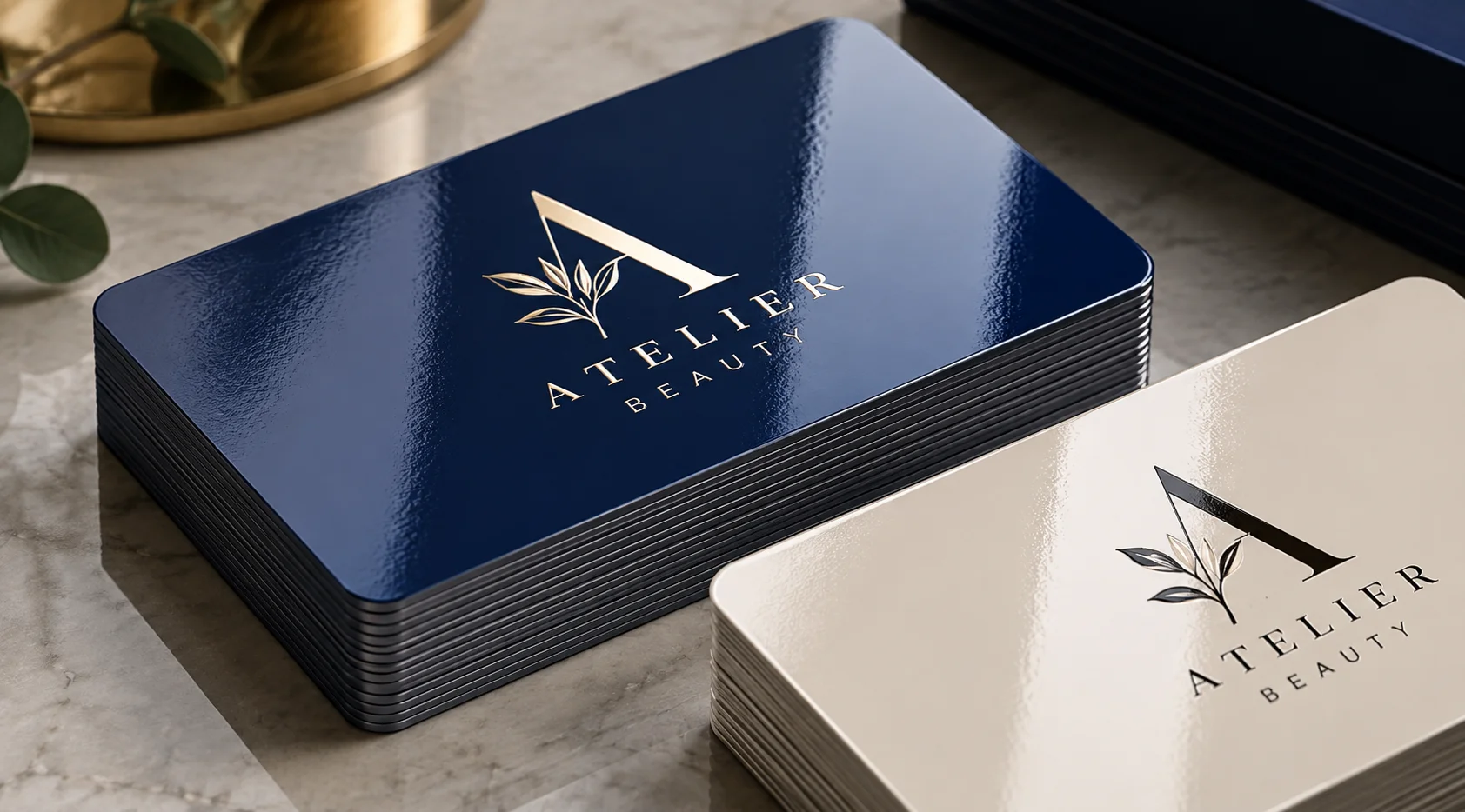 Gloss packaging finish