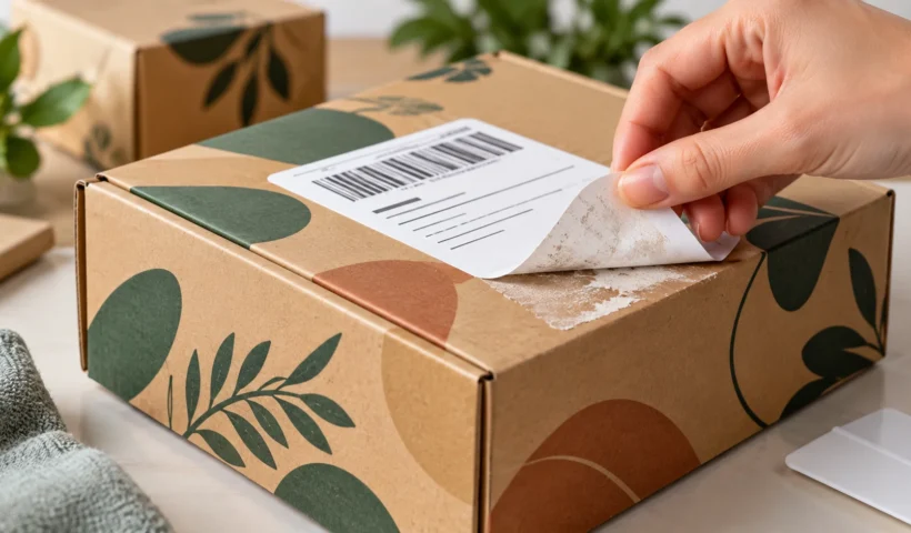 How to remove stickers from packaging without damaging the printed box surface