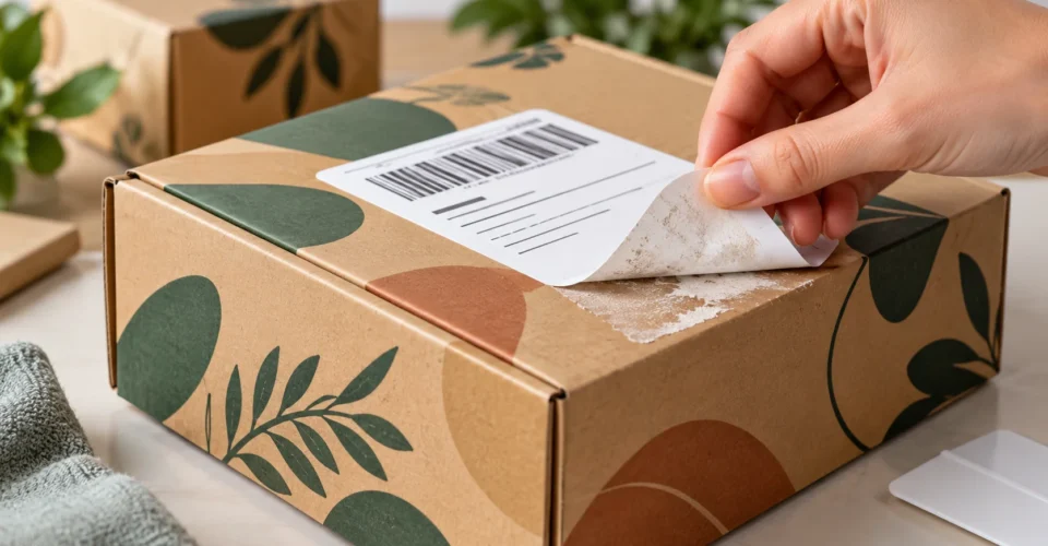 How to remove stickers from packaging without damaging the printed box surface